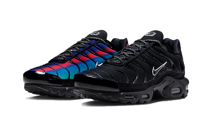 Nike® Air Max Plus Black Blue Red