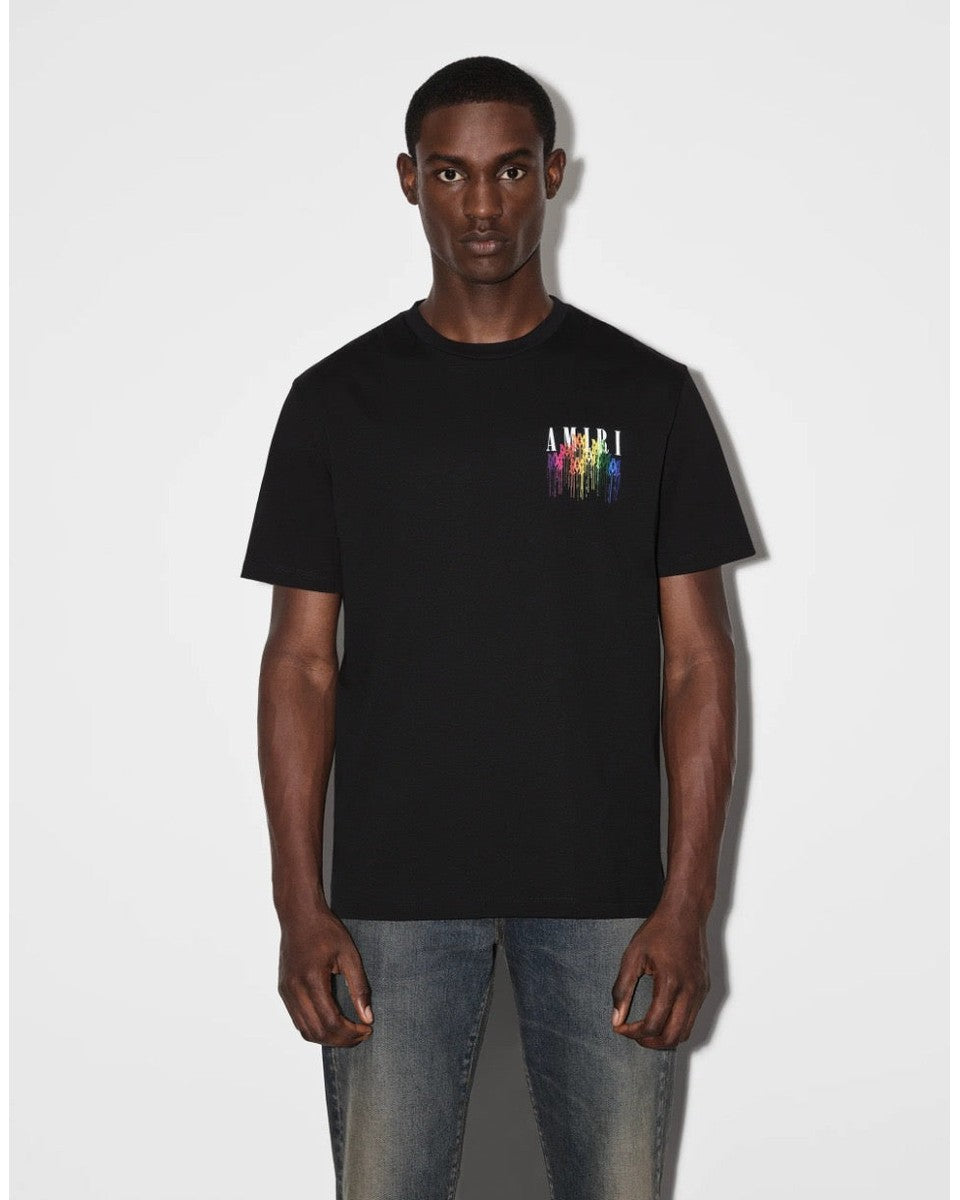 T-Shirt Amiri MA Drip Collage Noir