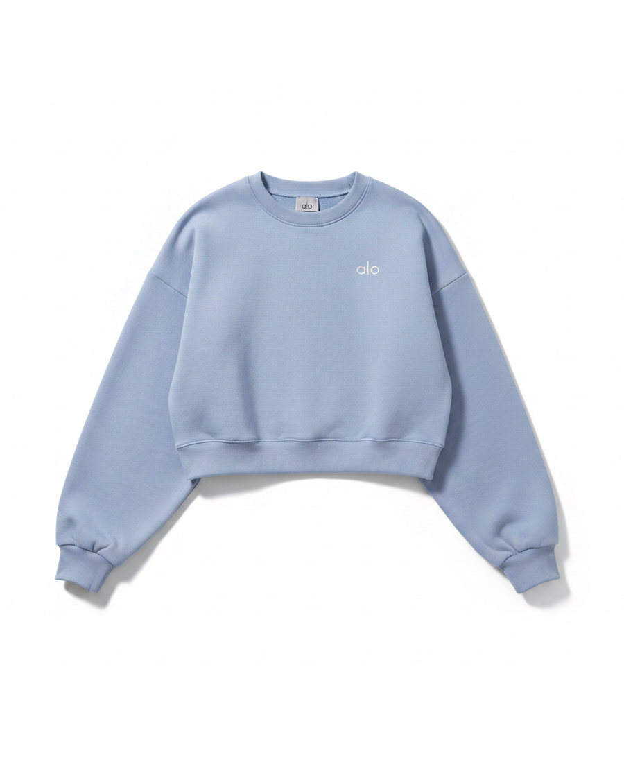 Sweat court col rond Alo