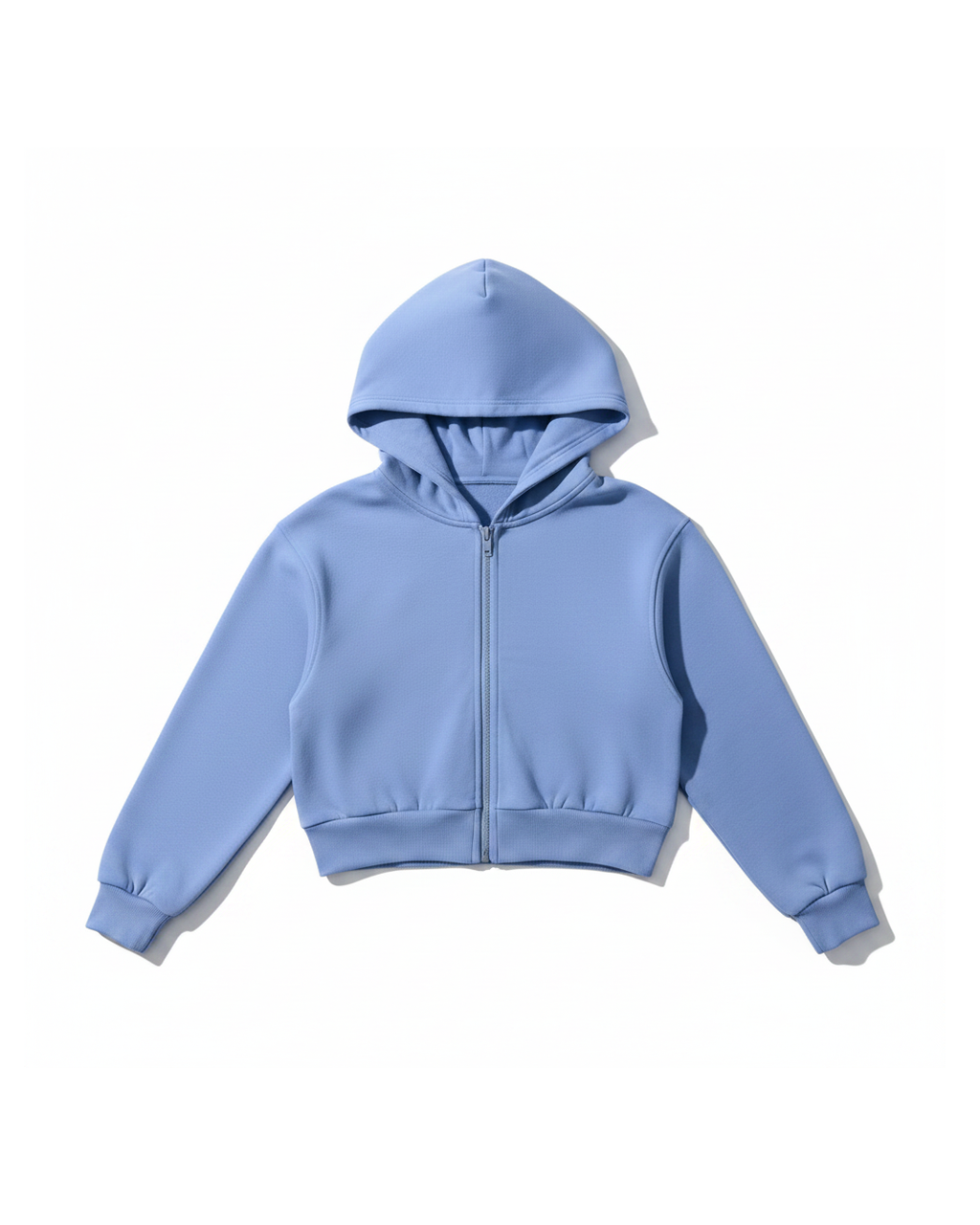 Sweat à capuche zippé court Alo