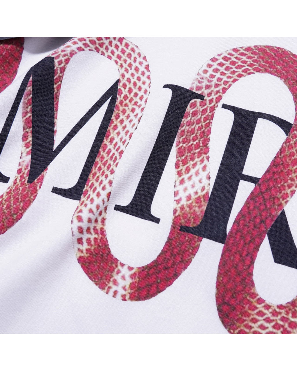 T-Shirt Amiri Snake Blanc