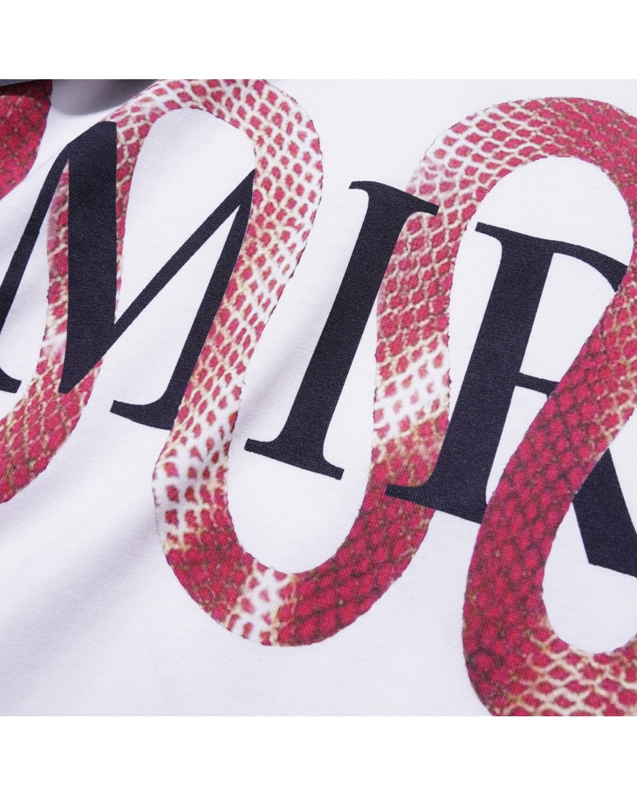 T-Shirt Amiri Snake Blanc