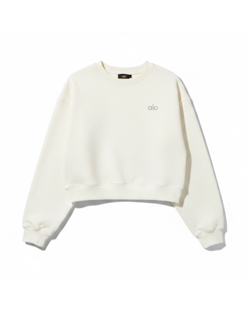 Sweat court col rond Alo