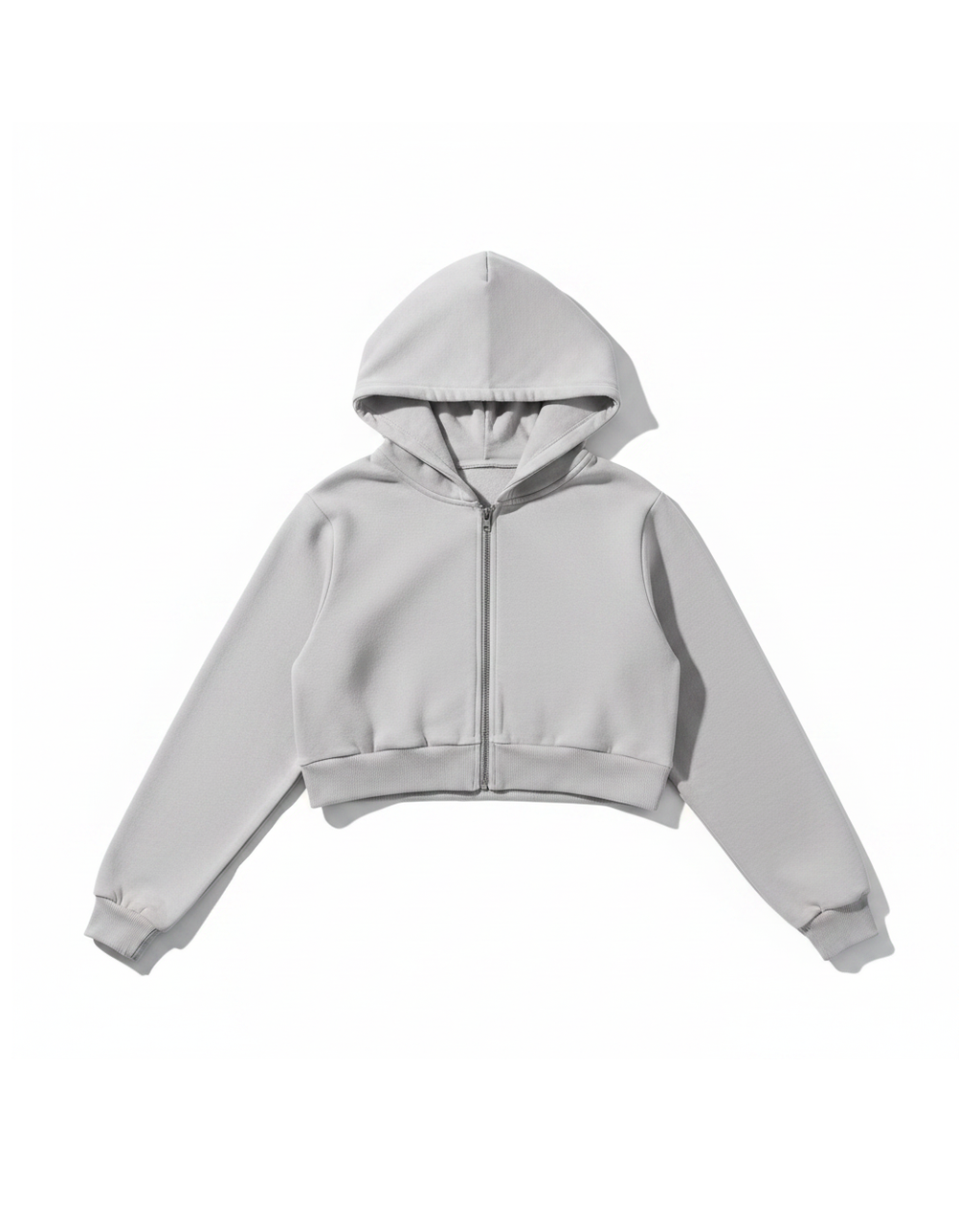 Sweat à capuche zippé court Alo
