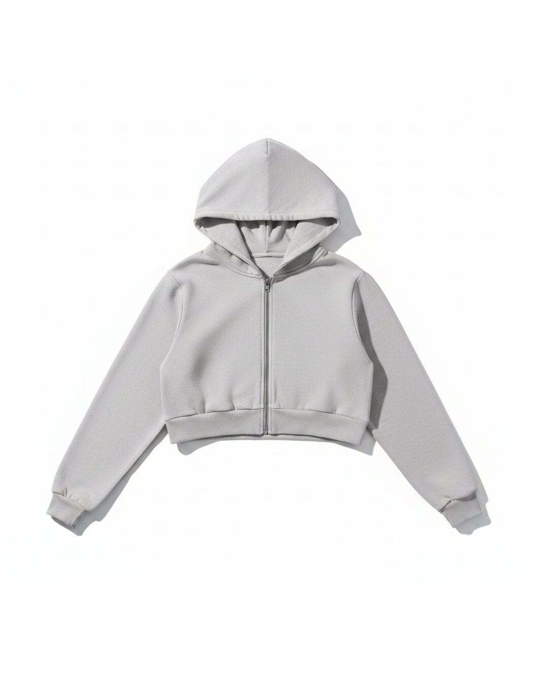 Sweat à capuche zippé court Alo