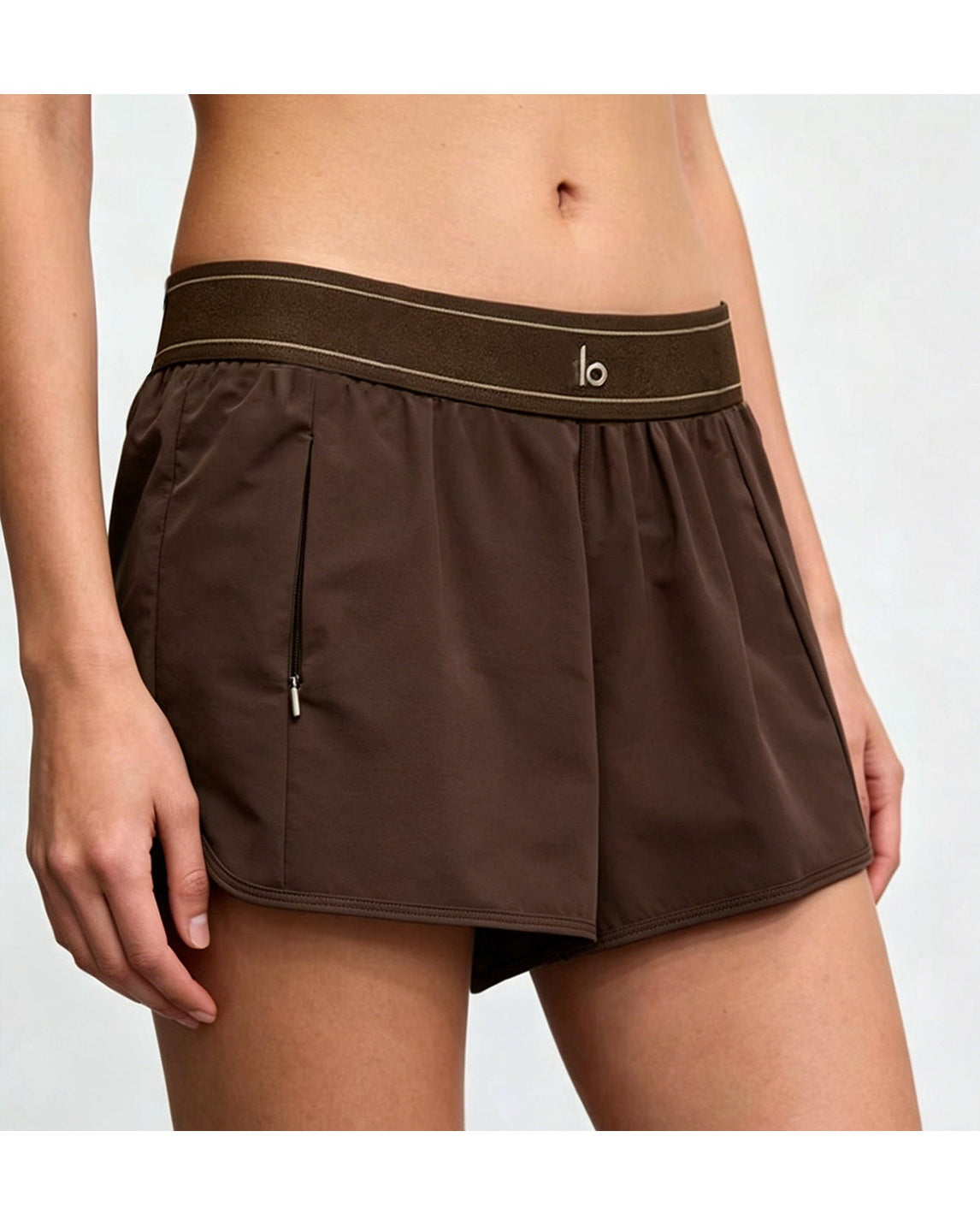 Short Alo Marron