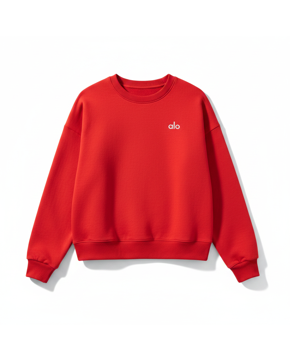 Sweat court col rond Alo