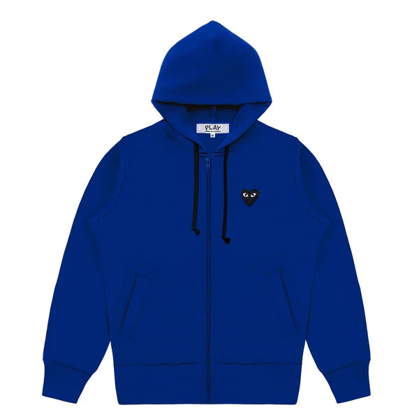 Sweat zippé à Capuche Comme Des Garçons® Coeur Noir