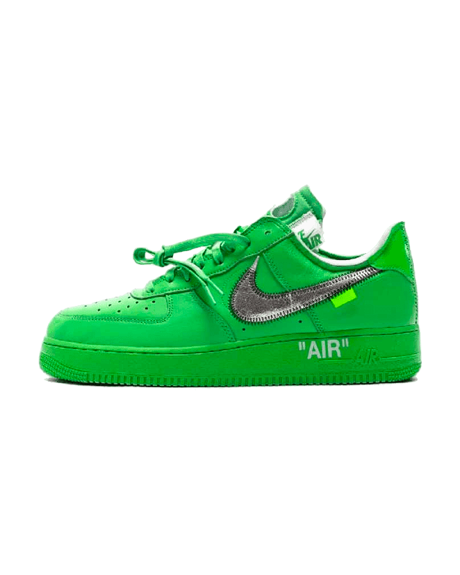 Nike® x Off-White® Air Force One Light Green Spark Plugmarket - plugmarket.fr Sneakers