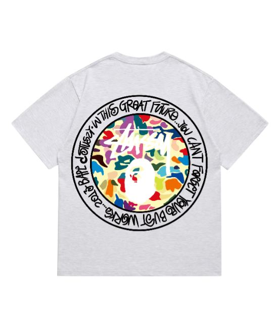 T-Shirt Bape® x Stüssy®