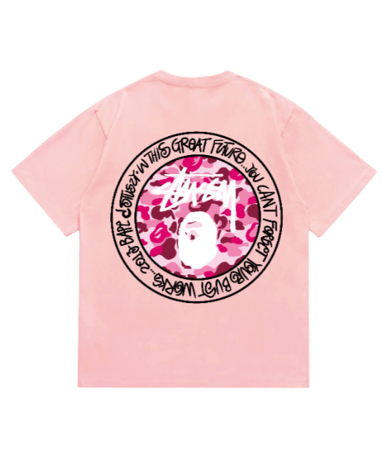 T-Shirt Bape® x Stüssy®