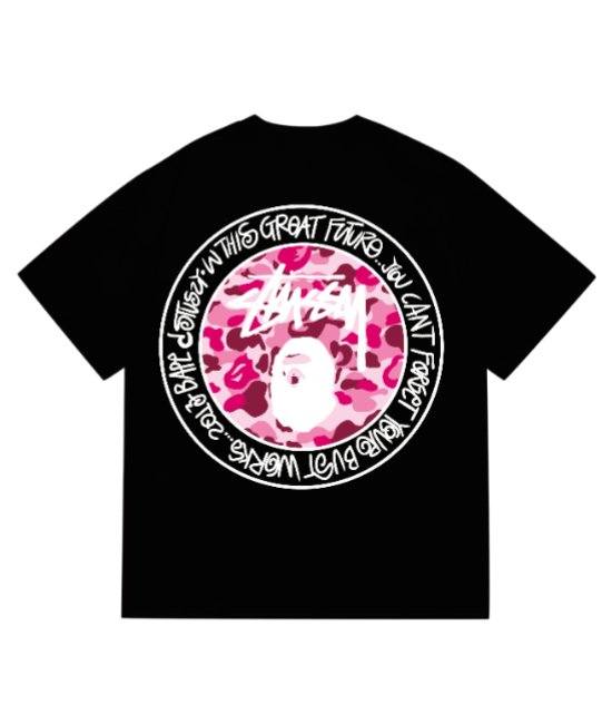 T-Shirt Bape® x Stüssy®