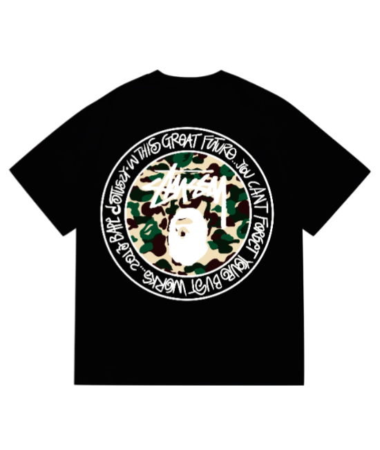 T-Shirt Bape® x Stüssy®