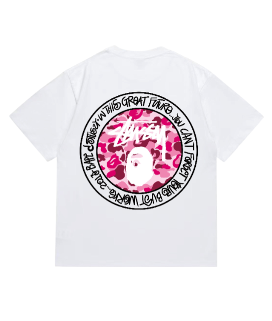 T-Shirt Bape® x Stüssy®