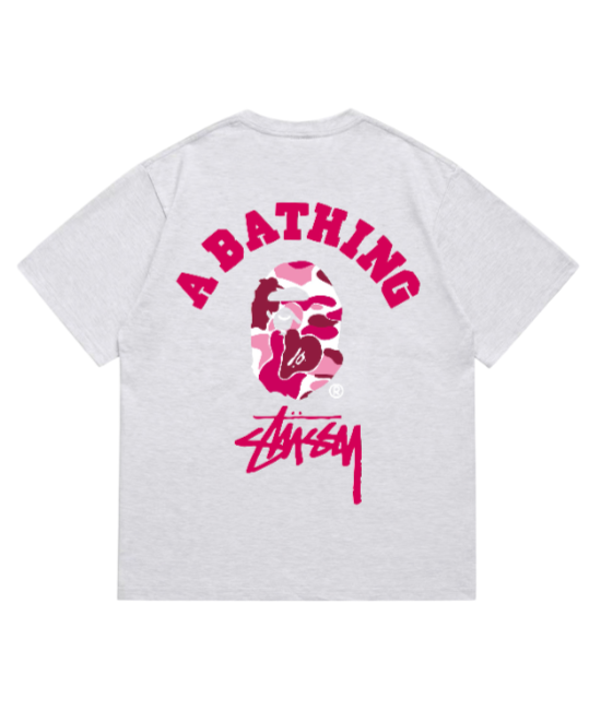 T-Shirt Bape® x Stüssy®