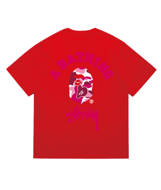 T-Shirt Bape® x Stüssy®