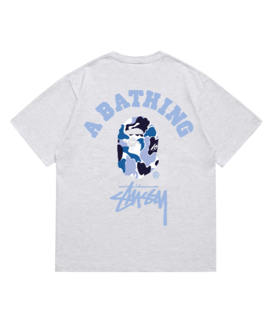 T-Shirt Bape® x Stüssy®