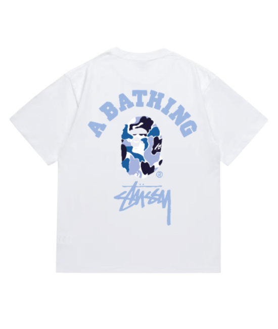 T-Shirt Bape® x Stüssy®