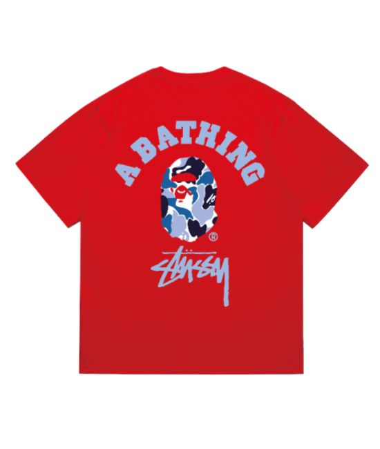 T-Shirt Bape® x Stüssy®