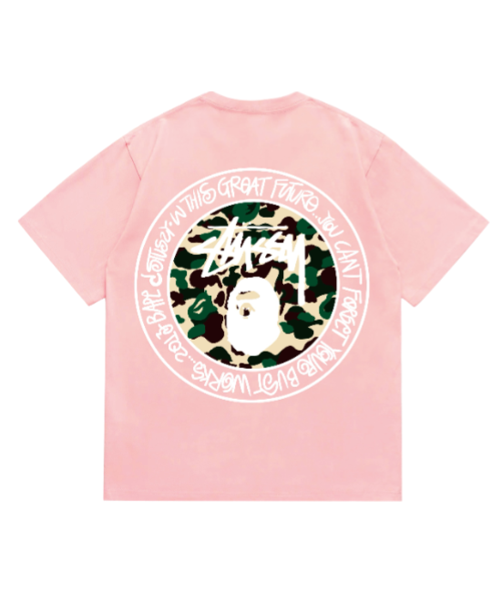 T-Shirt Bape® x Stüssy®