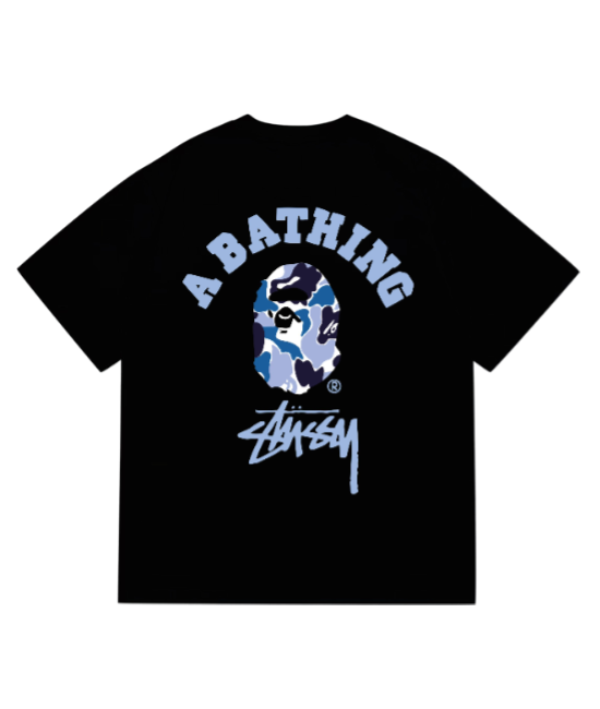 T-Shirt Bape® x Stüssy®
