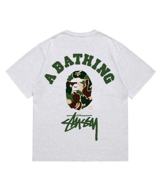 T-Shirt Bape® x Stüssy®