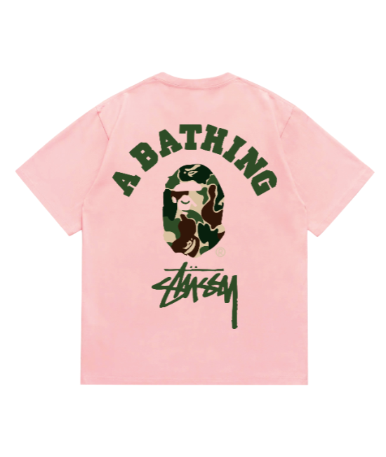 T-Shirt Bape® x Stüssy®