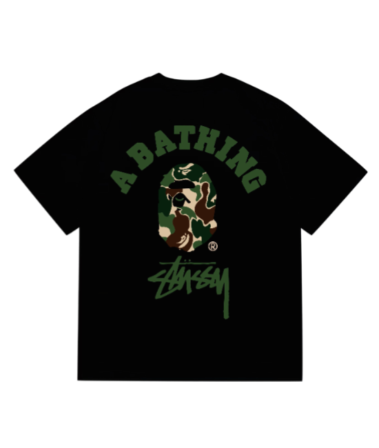 T-Shirt Bape® x Stüssy®