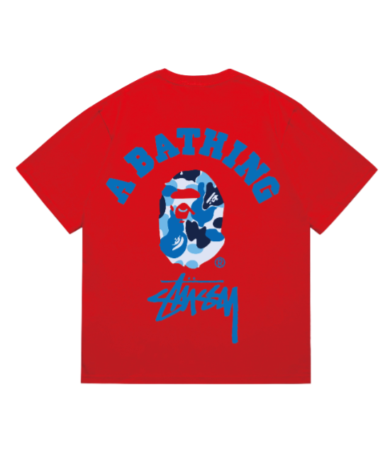T-Shirt Bape® x Stüssy®