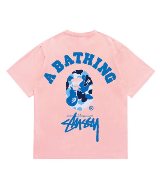 T-Shirt Bape® x Stüssy®