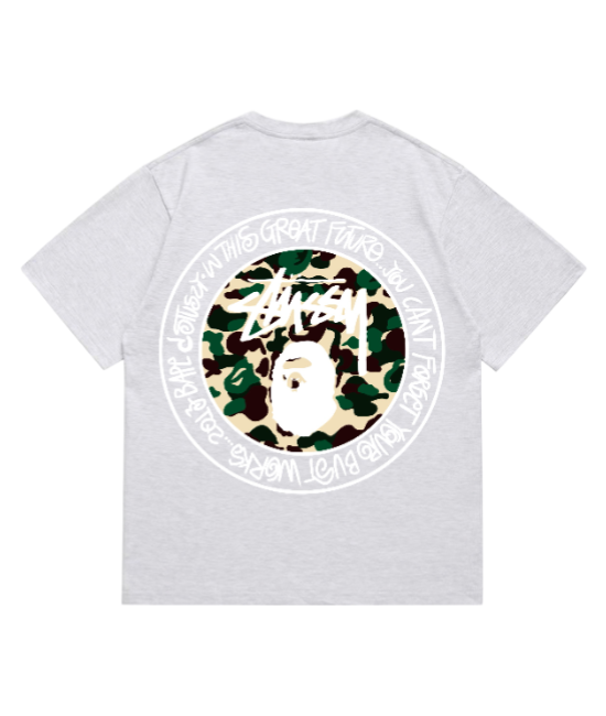 T-Shirt Bape® x Stüssy®