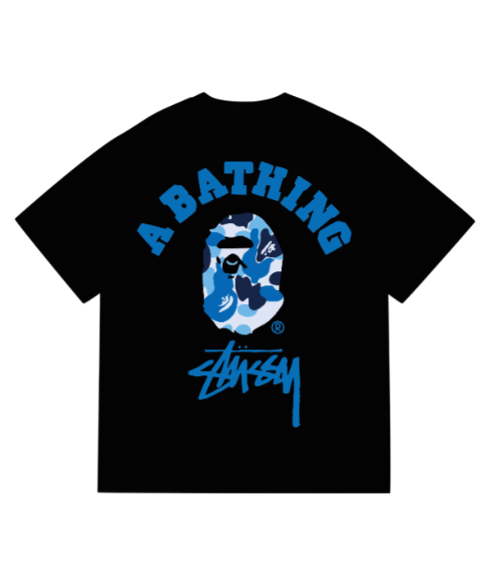 T-Shirt Bape® x Stüssy®