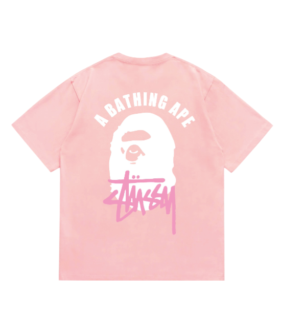 T-Shirt Bape® x Stüssy®