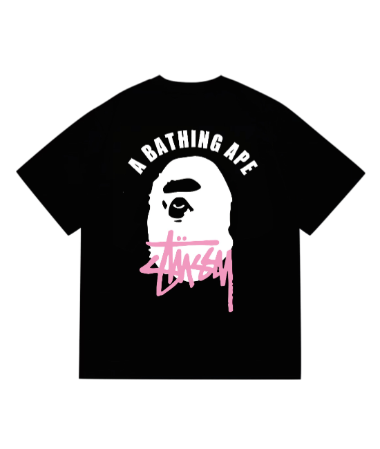 T-Shirt Bape® x Stüssy®