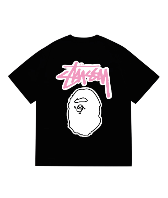 T-Shirt Bape® x Stüssy®