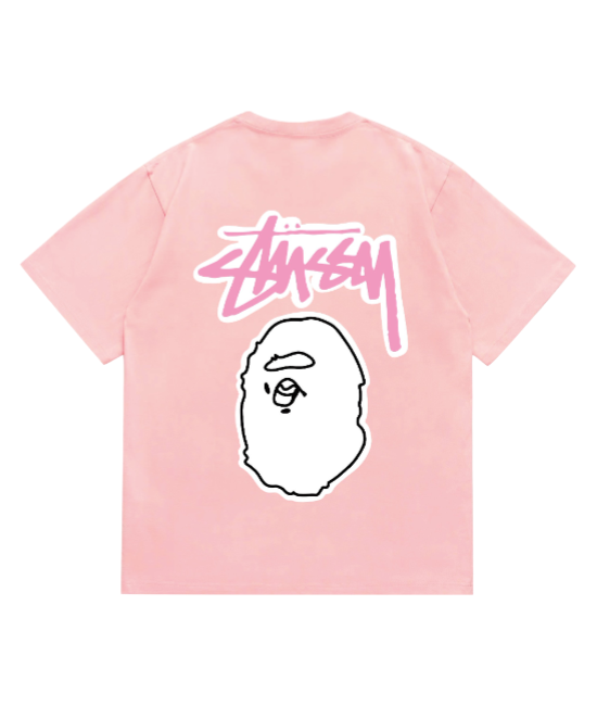 T-Shirt Bape® x Stüssy®