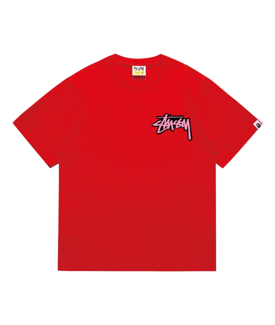 T-Shirt Bape® x Stüssy®
