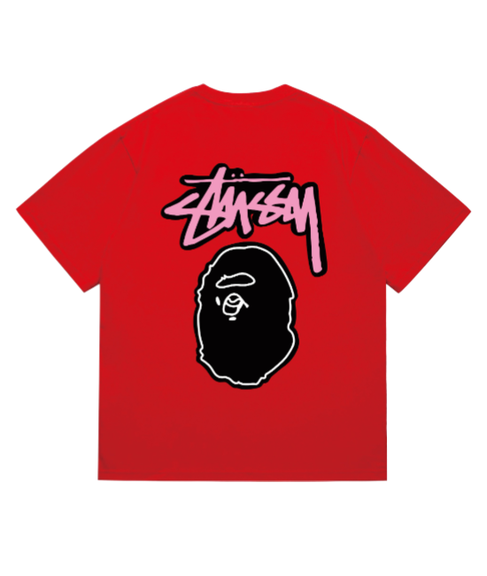 T-Shirt Bape® x Stüssy®