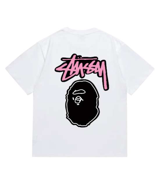 T-Shirt Bape® x Stüssy®