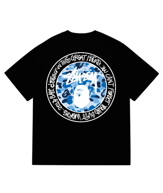 T-Shirt Bape® x Stüssy®
