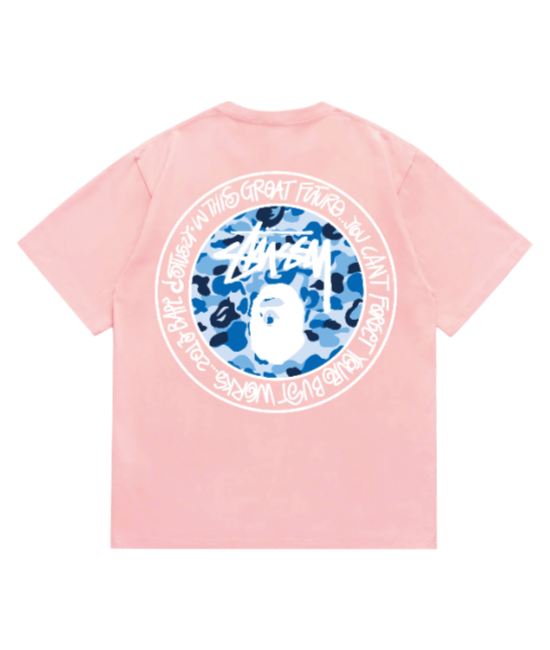 T-Shirt Bape® x Stüssy®