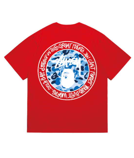 T-Shirt Bape® x Stüssy®