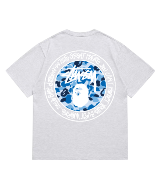 T-Shirt Bape® x Stüssy®