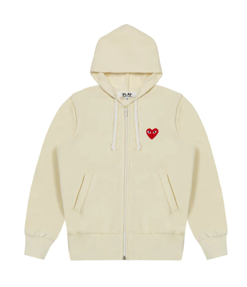 Sweat Zippé Comme Des Garçons® Coeur Rouge