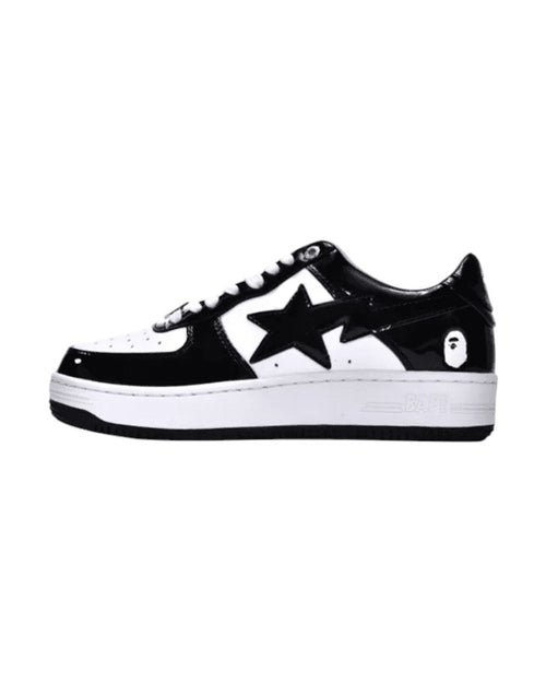 Bape® BapeSta Low Black White Plugmarket - plugmarket.fr Sneakers