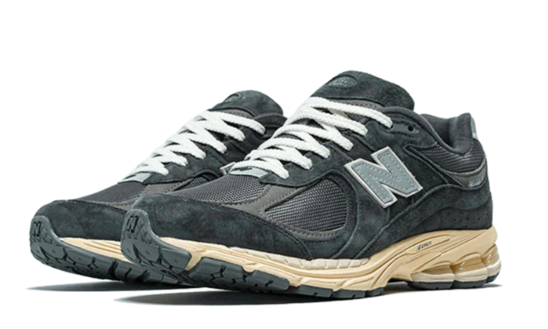 New Balance® 2002R Black Dark Grey