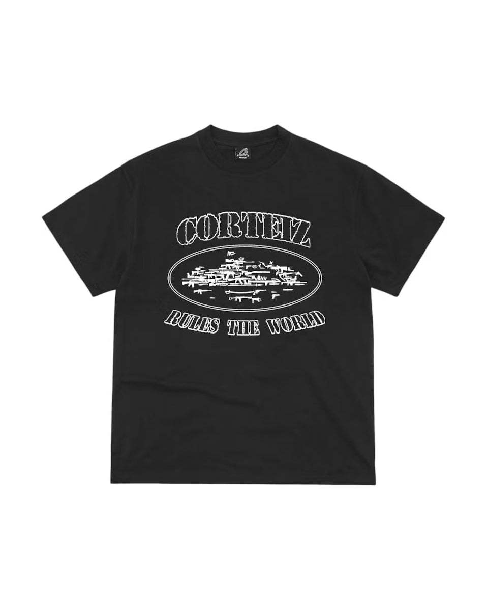 T-shirt Corteiz OG Artillery noir