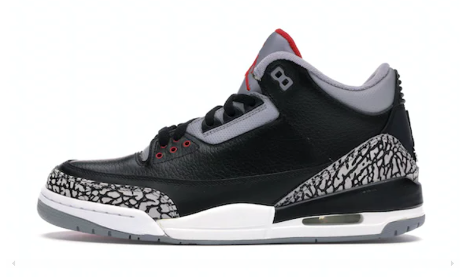 Air Jordan® 3 Retro Black Cement