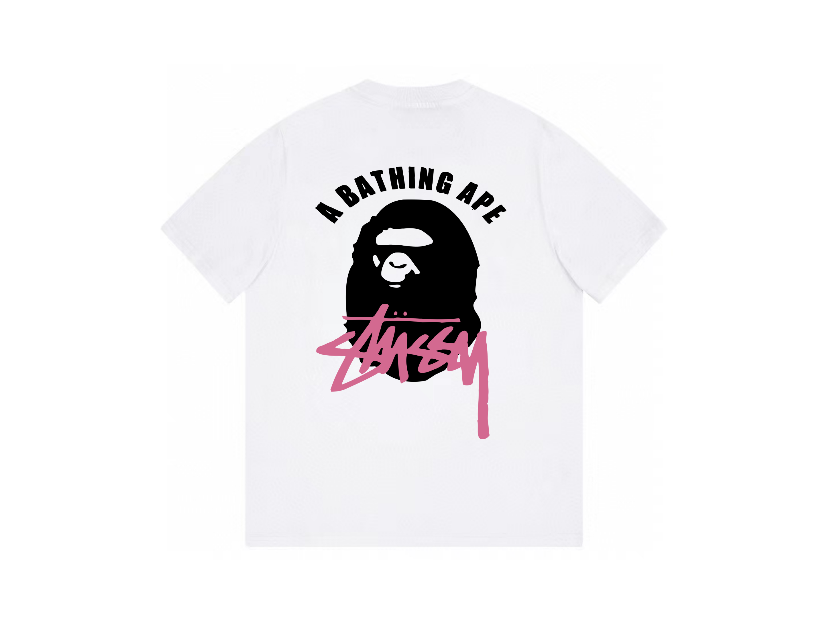 T-Shirt Stüssy® x A Bathing Ape®