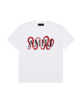 T-Shirt Amiri Snake Blanc